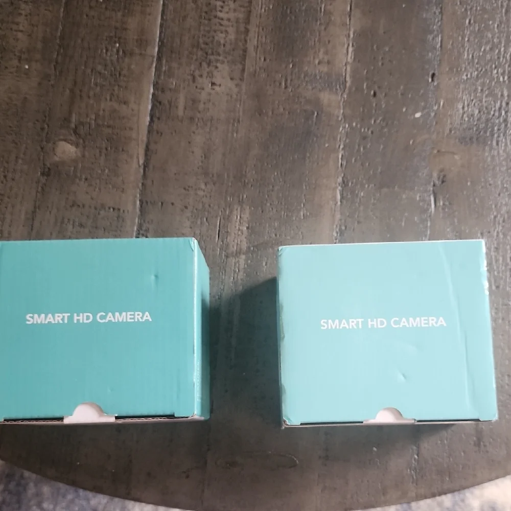 Smart White Security Camera
